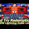 NEW Checkered Flag Lightning Dollar Link Slot – 1st Attempt Frustration to 2nd Attempt Redemption!