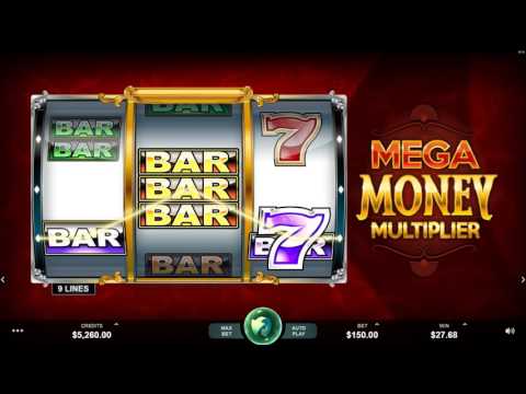 Mega Money Multiplier Slot Features and Game Play – By Microgaming