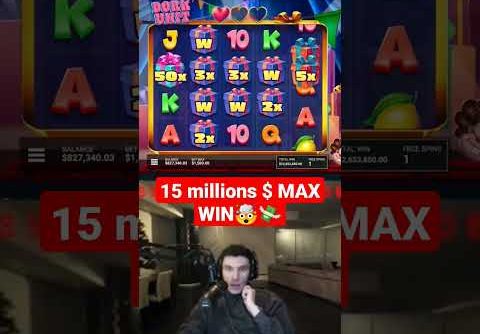 #trainwreckstv trainwreckstv Get Record 15millions$ Win! #trainwreck #maxwin #dorkunit #shorts