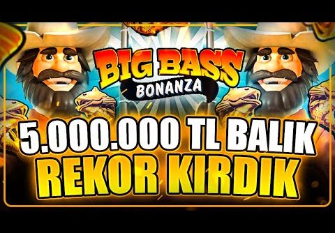 Big Bass Splash | TÜRKİYE’NİN EN YÜKSEK KASA ALIMI İLE REKOR KIRIYORUZ | Big Win