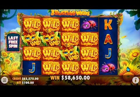 3 BUZZING WILDS!! BRAND NEW SLOT!! MEGA BIG WIN!! PRAGMATIC PLAY ✌️ @SLOTKINGDOM