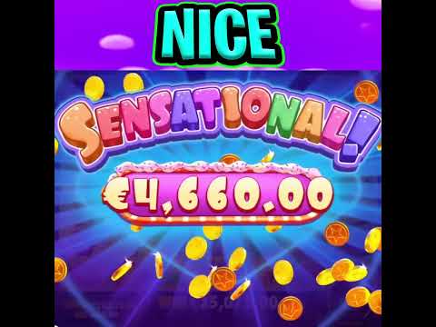 SUGAR RUSH SLOT 🔥 MAX BET MEGA BIG WIN BONUS 🤑 HUGE MULTIPLIERS‼️ #shorts