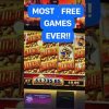 Most Free Games Joe Blow Slot Machine Bonus🤩 Handpay Jackpot💰#slots #handpay #shorts #casino