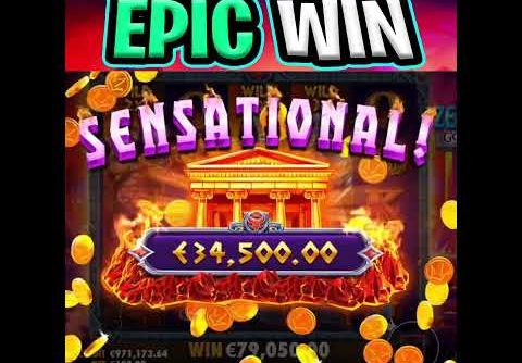 €200.000 JACKPOT BIG WIN 🔥 ZEUS VS HADES SLOT 😵 BEST EVER SUPER BONUS‼️ #shorts