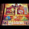 ♦️ 15 Golden Heads ♦️ Buffalo Gold on Wonder 4 Boost Gold Slot Machine Very Big Win Retrigger Bonus