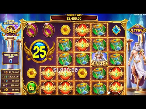 GATES OF OLYMPUS🔱 HIT CROWNS & GREEN HOURGLASSES with 25X MULTIPLIER BIG TUMBLE WIN – HUGE WIN BONUS