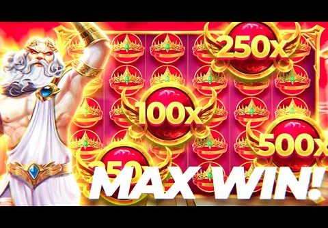 INSANE MAX WIN ON GATES OF OLYMPUS!! RECORD 5000X (FINALLY!)