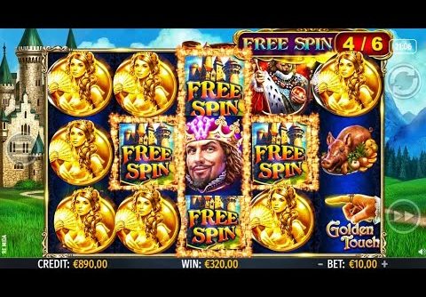 Slot BAR Re Mida Online bet 10€ – 20€ Free Spin Big Win Macchinette Italia