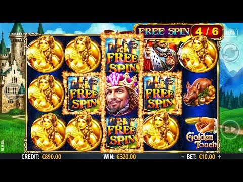 Slot BAR Re Mida Online bet 10€ – 20€ Free Spin Big Win Macchinette Italia