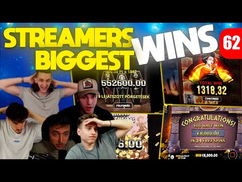 NEW TOP 5 STREAMERS BIGGEST WINS #62/2023