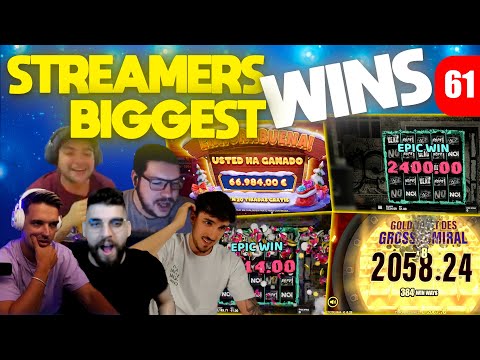 NEW TOP 5 STREAMERS BIGGEST WINS #61/2023