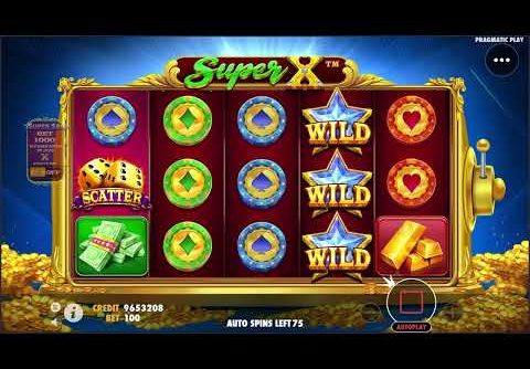 Super X Slot – Big 122x Win In Demo Gameplay!
