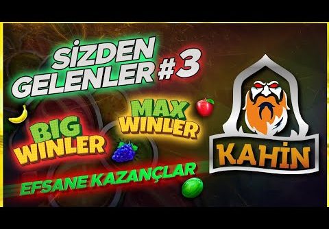 SİZDEN GELENLER SERİSİ #3 MAX WIN, BIG WIN VE EFSANE SLOT KAZANÇLARI !