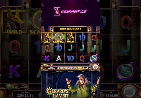 Play’n Go Gerard’s Gambit Big Win | Slot Games | HunnyPlay