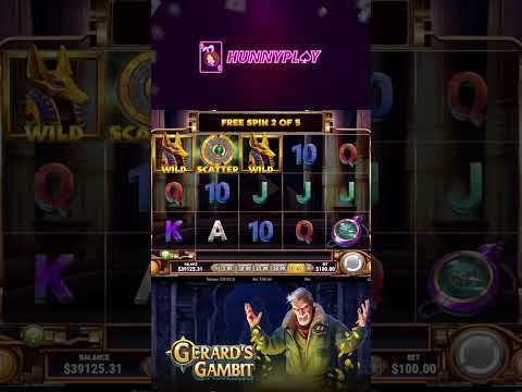 Play’n Go Gerard’s Gambit Big Win | Slot Games | HunnyPlay