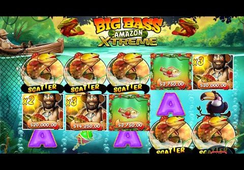 BIG BASS AMAZON XTREME 5 SCATTERS ENTRY – AWESOME PLAY – BIG WIN 3X MULTIPLIER – BONUS BUY SLOT