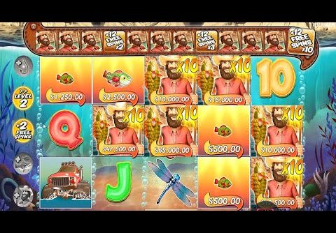 BIG BASS SPLASH – BONUS BUY | 12 FREE SPINS 10X MULTIPLIER – START LEVEL 2 BIG CASINO WIN SLOT