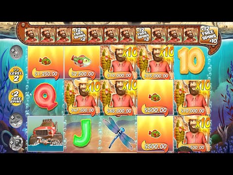 BIG BASS SPLASH – BONUS BUY | 12 FREE SPINS 10X MULTIPLIER – START LEVEL 2 BIG CASINO WIN SLOT