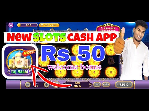 New Taj Mahal Slots earning app today | 💵 free bonus ₹50 | New Slot Machines Big Win JACKPOT money