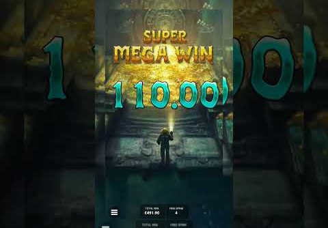 Beast Below / NEW HACKSAW SLOT 900X BIG WIN!! #slots #shorts #casino