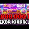 SUGAR RUSH | 1.600.000 TL VURGUN !!! 40.000 TL KASAYLA TÜRKİYE REKORU KIRDIK | Big Win