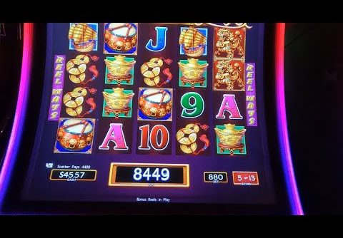 Big Win!!! 5 Drum Bonus on Dancing Drums #slot #casino #gambling