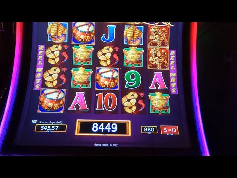 Big Win!!! 5 Drum Bonus on Dancing Drums #slot #casino #gambling