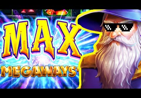 POWER OF MERLIN 😵 MAX MEGAWAYS SLOT MAX BET‼️ *** 30 FREE SPINS ***