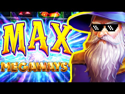 POWER OF MERLIN 😵 MAX MEGAWAYS SLOT MAX BET‼️ *** 30 FREE SPINS ***