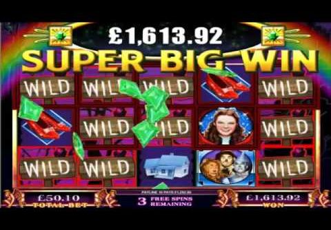 £28,415.05 WIN ON THE WIZARD OF OZ™ ONLINE SLOT AT JACKPOT PARTY®