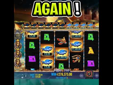 FISH EYE SLOT 🔥 NEW BIGGEST WIN EVER? 🤑 €375 MAX BET JACKPOT MEGA BIG WINS‼️ #shorts