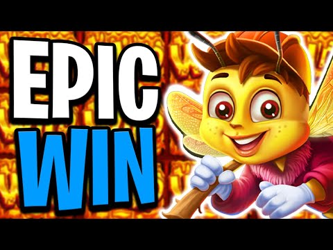 WINNING BIG 😵 NEW 3 BUZZING WILD SLOT 🐝 MAX BET BONUS‼️