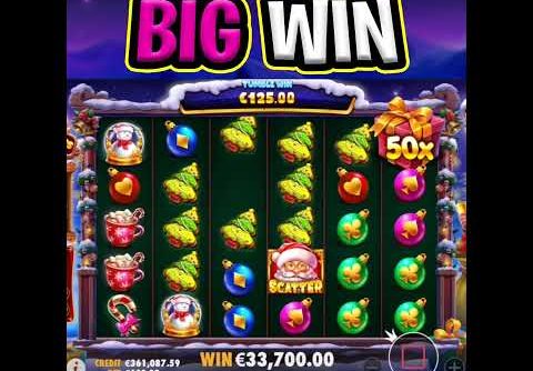 €30.000 MEGA JACKPOT BIG WIN 🤑 SANTA’S GREAT GIFT SLOT BONUS‼️ #shorts