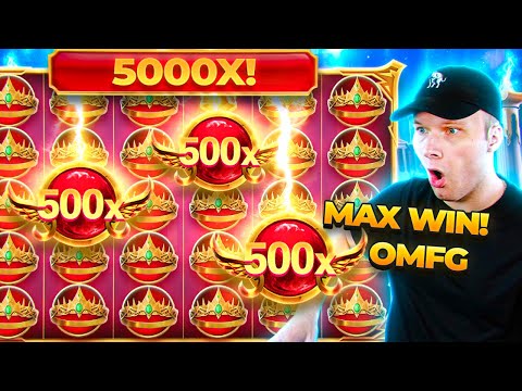 I GOT THE MOST INSANE MAX WIN ON GATES OF OLYMPUS EVER! (5000x)