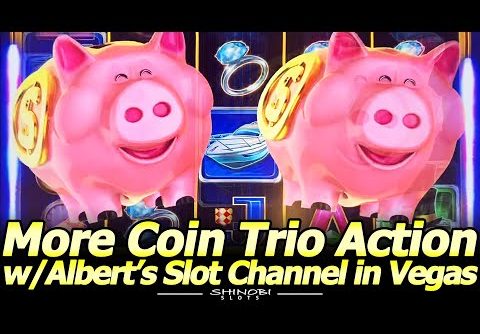 More Coin Trio Action in Las Vegas with Albert’s Slot Channel! Buying Bonuses at Orleans Casino!