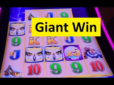 Huge Win on TimberWolf Grand Slot!! Aristocrat