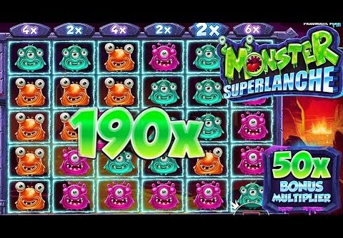 INSANE FULL SCREEN on MONTER SUPERLANCHE (MY BIGGEST WIN)