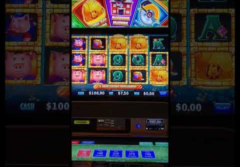 World record Huff N Puff win at the Aria in Las Vegas! GRAND JACKPOT!