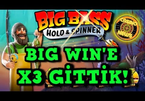 BİG BASS HOLD AND SPİNNER ~ LEVEL 3 BİG WİN !!! #bigbassholdspinner #bigwin #slot