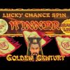 🍀 FLAG BONUS ON LUCKY CHANCE SPIN LEADS TO JACKPOT AND BIG WIN ON GOLDEN CENTURY DRAGON LINK!
