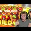 OUR BIGGEST WIN EVER FROM A SPIN!! (JUICY FRUITS)