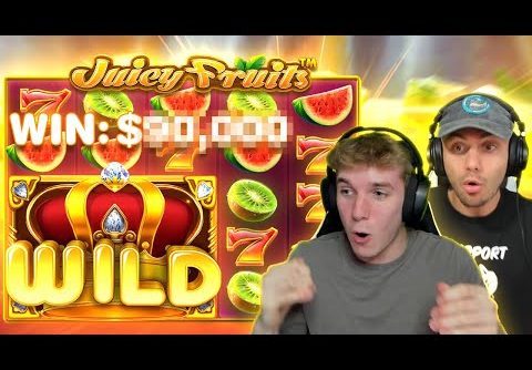 OUR BIGGEST WIN EVER FROM A SPIN!! (JUICY FRUITS)