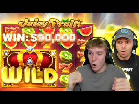 OUR BIGGEST WIN EVER FROM A SPIN!! (JUICY FRUITS)