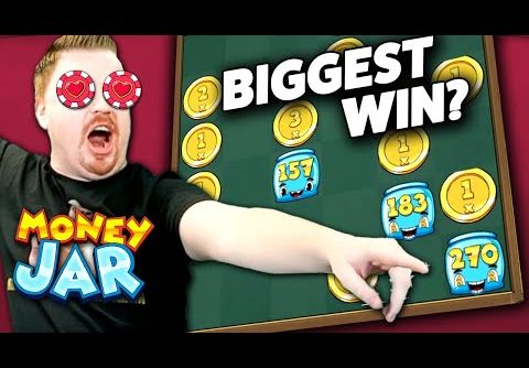 We got our Biggest Win on Money Jar?