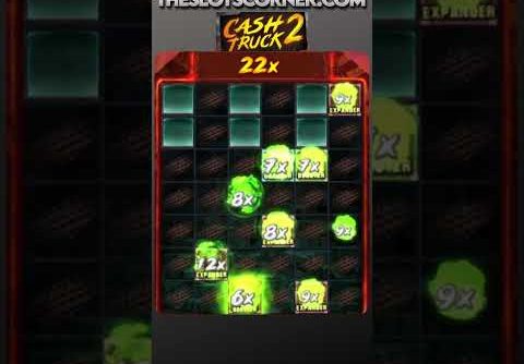 CRAZY SUPER BOOSTER GIVES A BIG WIN ON CASH TRUCK 2 #shorts #slots #bigwins