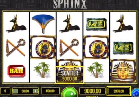 Slot machine da bar – SPHINX Capitolo 8 Vincita mostruosa – BIG WIN BIG BET MAX