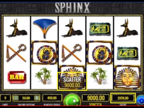 Slot machine da bar – SPHINX Capitolo 8 Vincita mostruosa – BIG WIN BIG BET MAX