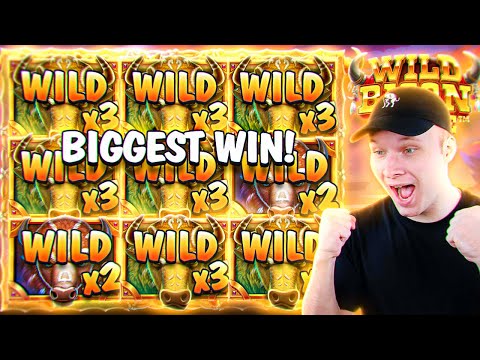 *RARE* MAX WILD BONUS on WILD BISON CHARGE! (MY BIGGEST SLOT WIN EVER!)