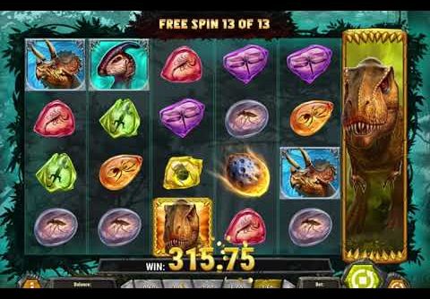 Flunky 13 Free Spins On Raging Rex ‼️‼️ Amazing Slot Casino 🚀 , Mega Win