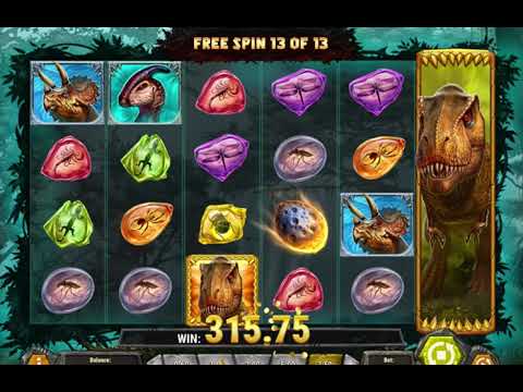 Flunky 13 Free Spins On Raging Rex ‼️‼️ Amazing Slot Casino 🚀 , Mega Win